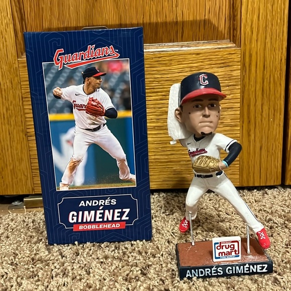 MLB Cleveland Guardians Andres Gimenez bobble head - Picture 1 of 2